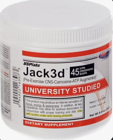 Jack3d Pre-Workout