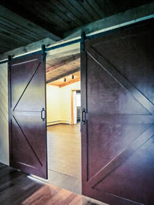 Yoga door entrance
