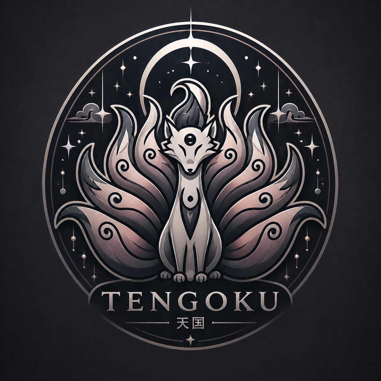 TENGOKU Fishing Logo
