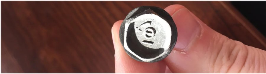 left or reverse thread markings