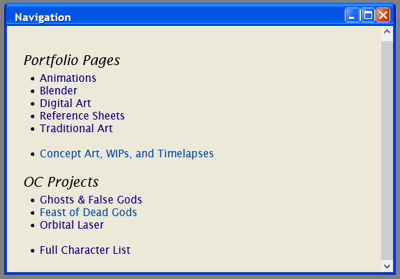 A screenshot with two lists. There are breaks in the lists, but they are each in inconsistent places.